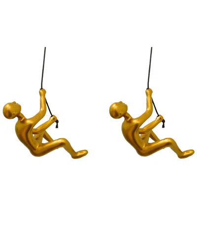 CLIMBIMG MAN WALL ART CLIMBING MAN PACK OF 2 WALL ART PIECES
