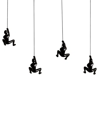 CLIMBIMG MAN WALL ART CLIMBING MAN PACK OF 4 WALL ART PIECES