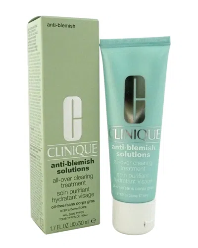 Clinique 1.7oz Anti-blemish Solutions All Over Clearing Treatment In Transparent