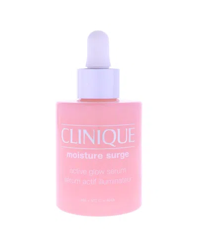 Clinique 1.7oz Moisture Surge Active Glow Serum In Transparent