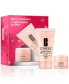 Clinique 2-pc. Merry Moisture: Moisture Surge Mini Skincare Set In Transparent