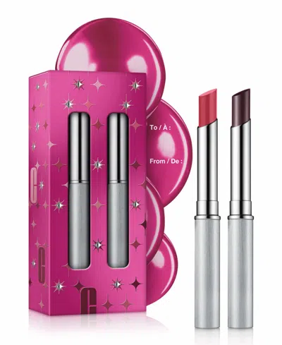 Clinique 2-piece Almost Lipstick Set In Transparent