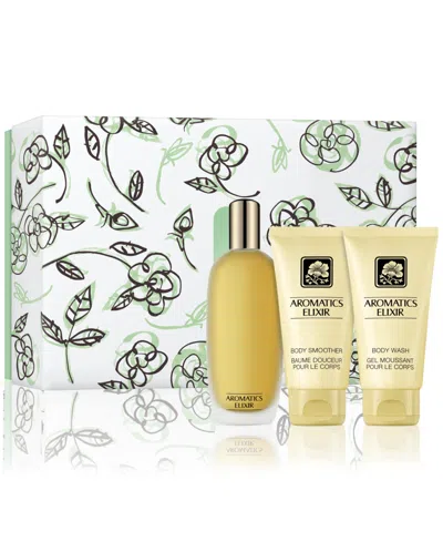 Clinique 3-pc. Aromatics Exilir Riches Fragrance & Body Gift Set In No Color