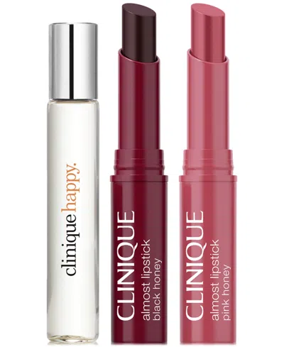 Clinique 3-pc. Happy Little Things Perfume & Almost Lipstick Gift Set, Exclusively At Macy's In No Color