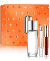 Clinique 3-pc. Perfectly Happy Perfume & Lip Gloss Gift Set In Transparent