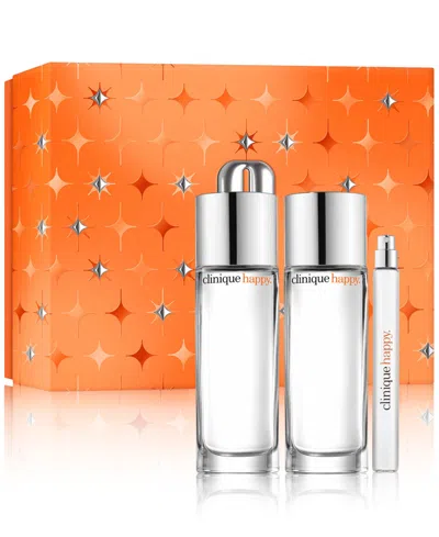 Clinique 3-pc. Whole Lotta Happy Perfume Gift Set In Transparent