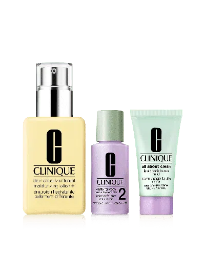Clinique 3-step Routine Bundle For Dry Combination Skin