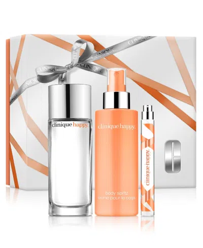 Clinique 3-piece Happy Trio Fragrance Gift Set In No Color
