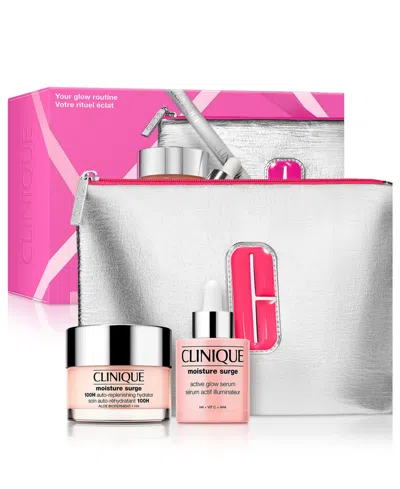 Clinique 3-piece Your Glow Routine Gift Set In Multi