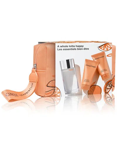 Clinique 4-pc. A Whole Lotta Happy Perfume & Body Care Gift Set In No Color