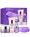 Clinique 4-piece Take It All Off Makeup Remover Gift Set In Transparent
