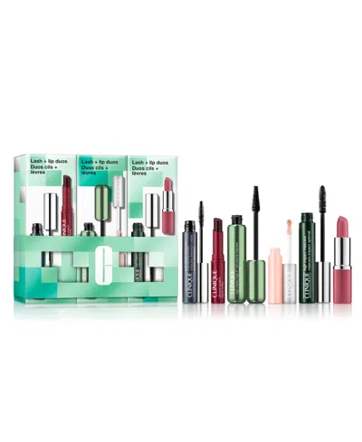 Clinique 6-pc. Lash + Lip Duos Makeup Gift Set, Created For Macy's In No Color