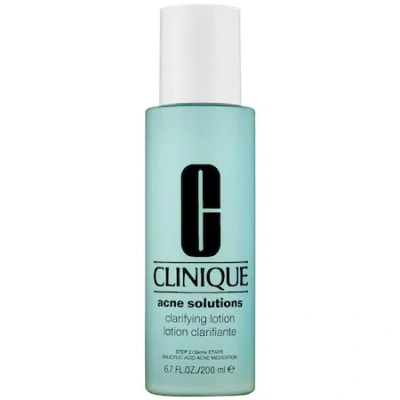 CLINIQUE ACNE SOLUTIONS CLARIFYING LOTION 6.7 OZ/ 200 ML,P188307