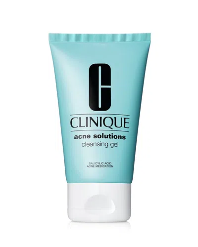 Clinique Acne Solutions Cleansing Gel In Transparent