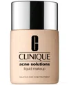 Clinique Acne Solutions Liquid Makeup Foundation, 1 Oz. In Linen