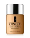 Clinique Acne Solutions Liquid Makeup Foundation In Cn  Honey