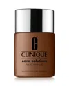 Clinique Acne Solutions Liquid Makeup Foundation In Wn  Mahogany