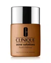 Clinique Acne Solutions Liquid Makeup Foundation In Wn . Mocha