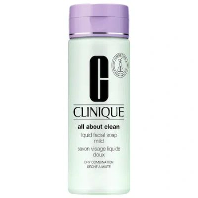 CLINIQUE ALL ABOUT CLEAN LIQUID FACIAL SOAP 6.7 OZ/ 200 ML MILD,P139000