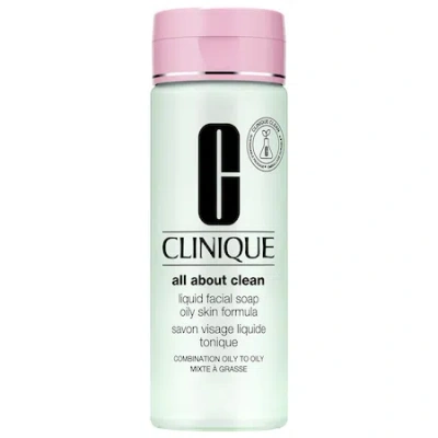 Clinique All About Clean Liquid Facial Soap 6.7 oz/ 200 ml Oily