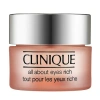 Clinique All About Eyes Rich Eye Cream With Hyaluronic Acid 0.5 oz/ 15 ml