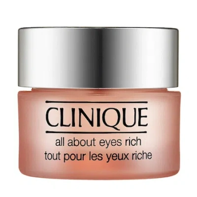 CLINIQUE ALL ABOUT EYES RICH EYE CREAM WITH HYALURONIC ACID 1 OZ/ 30 ML,P174502