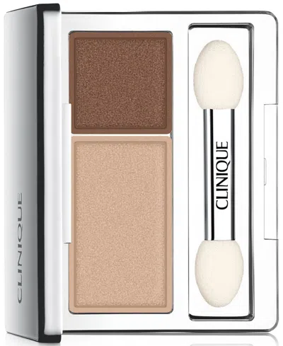 Clinique All About Shadow Duo Eyeshadow, 0.12 Oz. In Like Mink