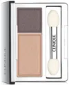 Clinique All About Shadow Duo Eyeshadow, 0.12 Oz. In Neutral Territory