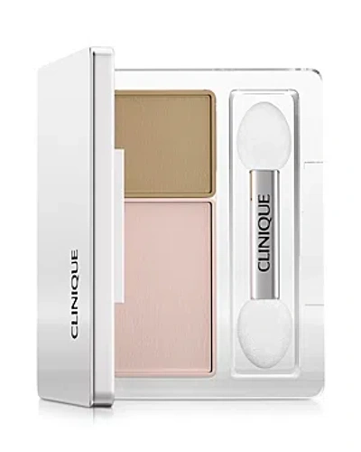 Clinique All About Shadow Duo Eyeshadow In Seashell Pink