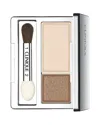 Clinique All About Shadow Duo Eyeshadow In Ivory Bisque/bronze Satin New