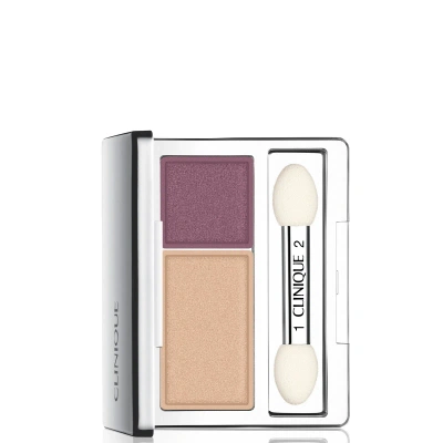 Clinique All About Shadow Duos (various Shades) - Beach Plum In White