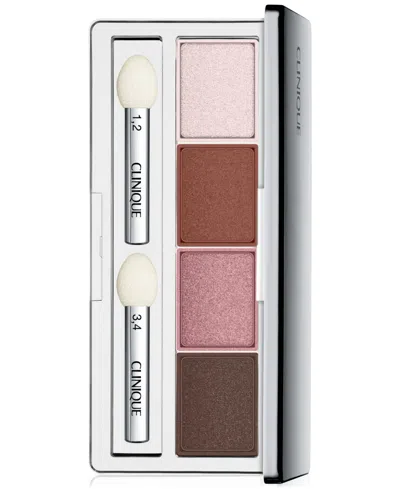 Clinique All About Shadow Eyeshadow Quad, 0.16 Oz. In Pink Chocolate