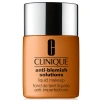 CLINIQUE ANTI-BLEMISH SOLUTIONS LIQUID MAKEUP WITH SALICYLIC ACID 30ML (VARIOUS SHADES) - WN 100 DEEP HONEY