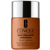 CLINIQUE ANTI-BLEMISH SOLUTIONS LIQUID MAKEUP WITH SALICYLIC ACID 30ML (VARIOUS SHADES) - WN 118 AMBER