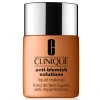 CLINIQUE ANTI-BLEMISH SOLUTIONS LIQUID MAKEUP WITH SALICYLIC ACID 30ML (VARIOUS SHADES) - WN 76 TOASTED WHEAT