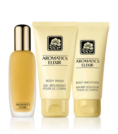 Clinique Aromatics Elixir Perfume Gift Set In Gold