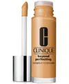 Clinique Beyond Perfecting Foundation + Concealer, 1 Oz. In 10 Honey Wheat