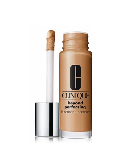 Clinique Beyond Perfecting Foundation + Concealer In Cream Caramel (medium With Warm Neutral 
