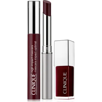 Clinique Black Honey Almost Lipstick & Pop Lip + Cheek Oil Gift Set $52 Value