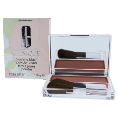 Clinique / Blushing Blush Powder Blush No.102 Innocent Peach .21 oz In Orange