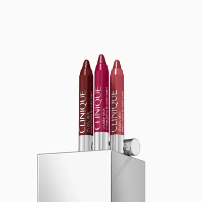 Clinique Chubby Lip Trio In Transparent