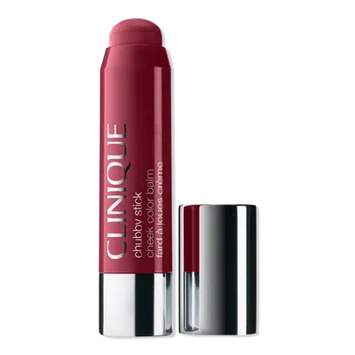 Clinique Chubby Stick Cheek Color Balm Cream Blush In Burgundy