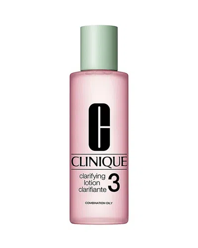 CLINIQUE CLARIFYING LOTION 3 FOR OILY TO OILY/COMBINATION SKIN 13.5 OZ.,76X001
