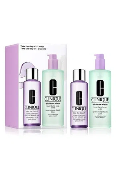 Clinique Cleanser Set (nordstrom Exclusive) (limited Edition) $78 Value