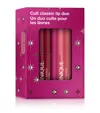 Clinique Mini Cult Classic Pink & Black Honey Lip Gift Set 0.04 oz In Multi