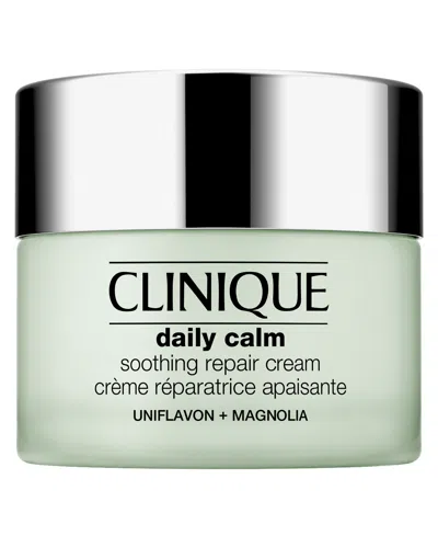 Clinique Daily Calm Soothing Repair Face Cream, 1.69 Oz. In Transparent