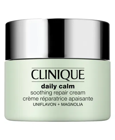 Clinique Daily Calm Soothing Repair Face Cream, 1.69 Oz. In Transparent