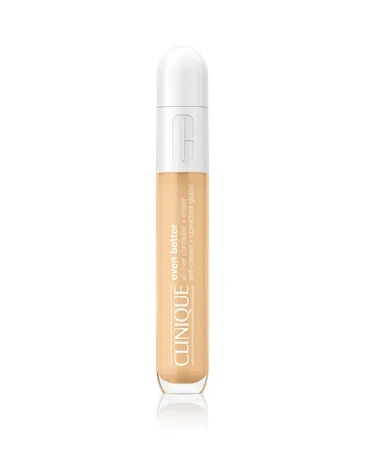 Clinique Even Better All-over Concealer + Eraser In Wn  Golden Neutral