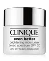 Clinique Even Better Brightening Moisturizer Spf 20 1.7 Oz.