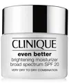 Clinique Even Better Brightening Moisturizer Spf 20 1.7 Oz.